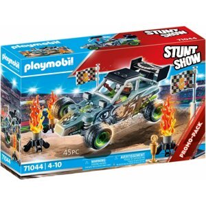 Építőjáték Playmobil 71044 Kaszkadőr versenyző