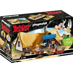 Építőjáték Playmobil 71266 Asterix: Unhygienix kunyhója
