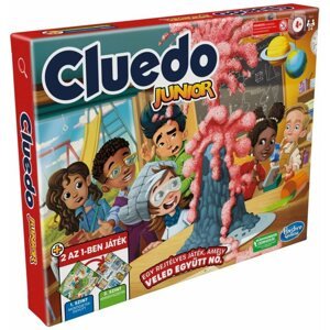 Társasjáték Hasbro Cluedo Junior Plus (HU)