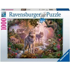 Puzzle Ravensburger 151851 Farkascsalád nyáron 1000 db