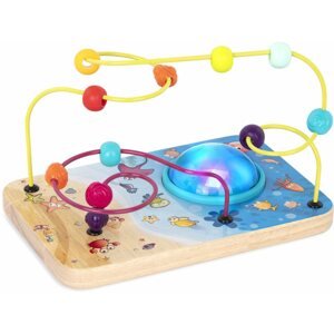 Logikai játék B-Toys Labirintus gyöngyökkel, fényekkel és zenével