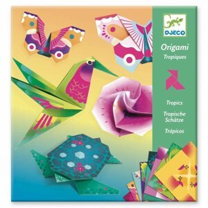 Origami Origami Neon trópusok