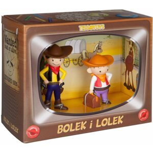 Figura Lolka és Bolka - cowboyok