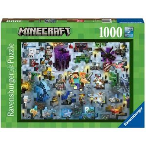 Puzzle Ravensburger Puzzle 171880 Challenge Puzzle: Minecraft 1000 db