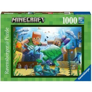 Puzzle Ravensburger Puzzle 171873 Minecraft 1000 db