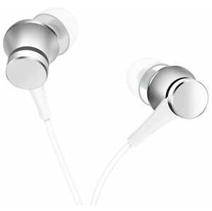 Fej-/fülhallgató Xiaomi Mi In-Ear Headphones Basic Ezüst