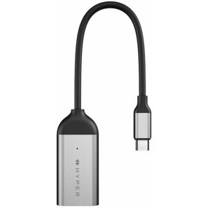 Port replikátor HyperDrive adaptér USB-C to 8K 60Hz / 4K 144Hz HDMI, ezüst