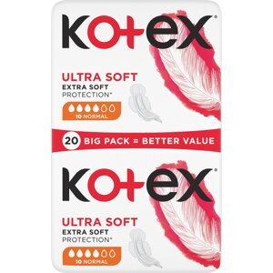 Egészségügyi betét KOTEX Ultra Soft Normal 20 db