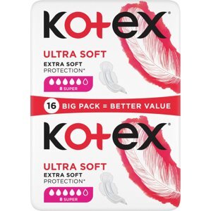 Egészségügyi betét KOTEX Ultra Soft Super 16 db