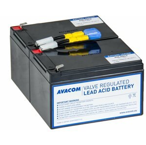 Szünetmentes táp akkumulátor Avacom Csere az RBC6 helyett - akkumulátor UPS-hez