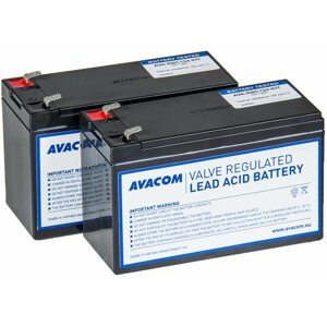 Szünetmentes táp akkumulátor Avacom Akkumulátor felújító készlet RBC124 (2 db akkumulátor)