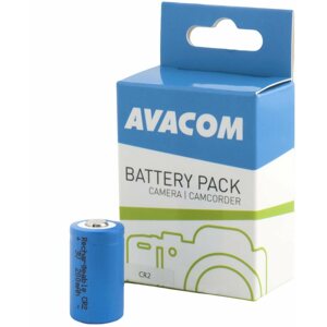 Fényképezőgép akkumulátor Avacom CR2 tölthető elem 3 V 200 mAh 0,6 Wh