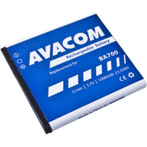 Mobiltelefon akkumulátor Avacom - Sony Ericsson Xperia Neo, Xperia Pro, Xperia Ray Li-ion 3,7V 1500 mAh (pót BA700)