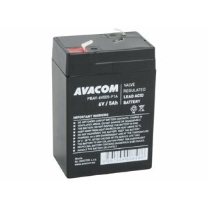 Szünetmentes táp akkumulátor AVACOM Akkumulátor 6V 5Ah F1