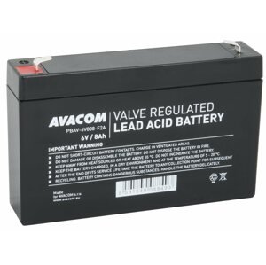 Szünetmentes táp akkumulátor AVACOM Akkumulátor 6V 8Ah F2