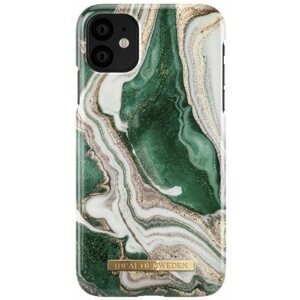 Telefon tok iDeal Of Sweden Fashion iPhone 11/XR golden jade marble tok