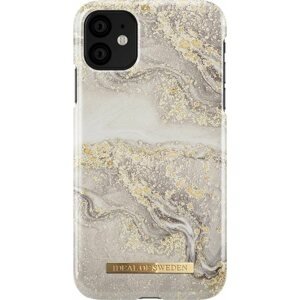 Telefon tok iDeal Of Sweden Fashion iPhone 11/XR sparle greige marble tok