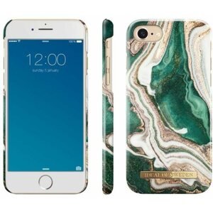 Telefon tok iDeal Of Sweden Fashion iPhone 8/7/6/6S/SE (2020/2022) golden jade marble tok