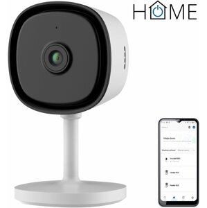 IP kamera iGET HOME Camera CS1 White - beltéri FullHD IP kamera hang- és mozgásérzékelővel és éjjellátással, i