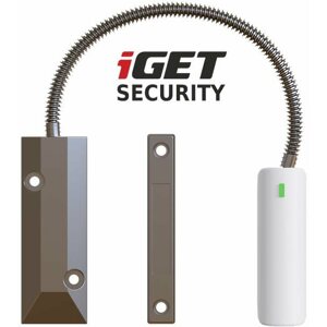 Detektor iGET SECURITY EP21 - vezeték nélküli mágneses érzékelő kapukhoz és vas ajtókhoz iGET M5-4G riasztóho