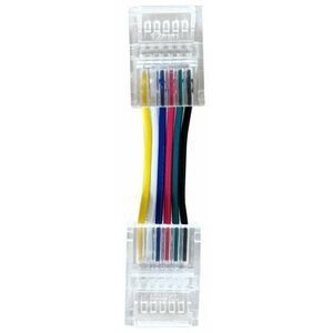 Csatlakozókábel Immax NEO LITE 07726L Click konnektor, 12 mm, kábellel, 2,5 cm, RGB+CCT, 6 pin