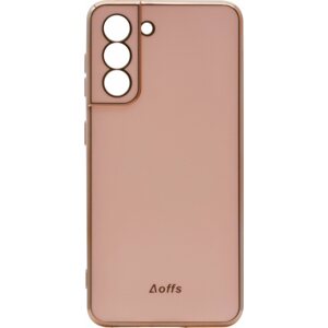 Telefon tok iWill Luxury Electroplating Phone Case a Galaxy S21 5G készülékhez Pink