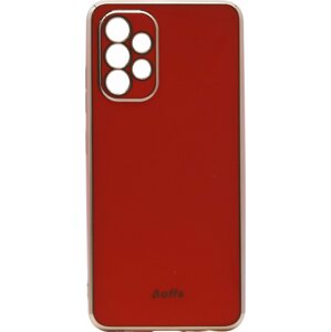 Telefon tok iWill Luxury Electroplating Phone Case a Galaxy A32 készülékhez Orange