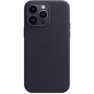 Telefon tok Apple iPhone 14 Pro Max bőr tok MagSafe lila