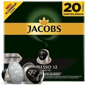 Kávékapszula Jacobs Espresso Ristretto 20 db