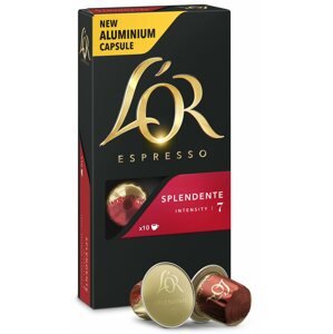 Kávékapszula L'OR Espresso Splendente 10 darab, alumínium