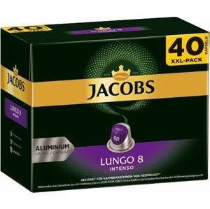 Kávékapszula Jacobs Lungo intenzitás 8, Nespresso®-hoz* 40 db