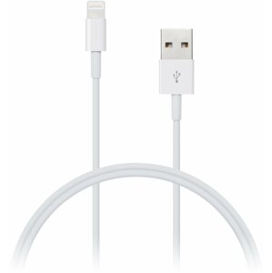 Adatkábel CONNECT IT Wirez Apple Lightning 2m, fehér