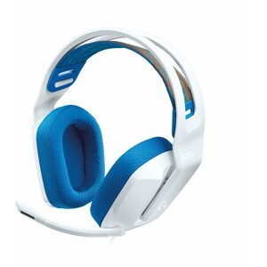 Gamer fejhallgató Logitech G335 White