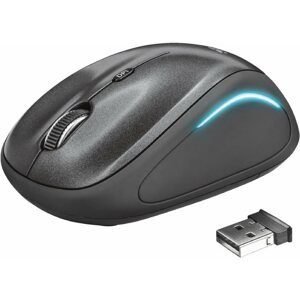 Egér Trust Yvi FX Wireless Mouse - black