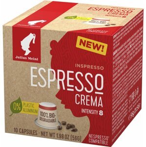 Kávékapszula Julius Meinl Espresso Crema Komposztálható (10x 5,6 g/doboz)