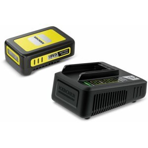Töltő és pótakkumulátor Kärcher Starter Kit Battery Power 18 V/2,5 Ah