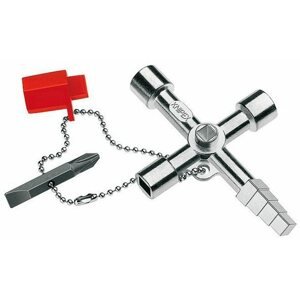 Fogó KNIPEX Kapcsolószekrény kulcs 90 mm 001104