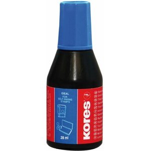 Bélyegző tinta KORES kék 28 ml