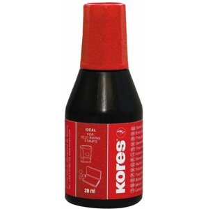 Bélyegző tinta KORES piros 28 ml