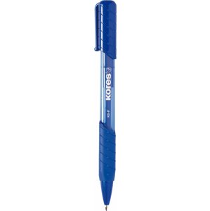 Golyóstoll KORES K6 Pen, F - 0,7 mm, kék