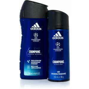 Kozmetikai ajándékcsomag ADIDAS UEFA VIII BS Szett 400 ml