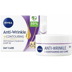 Arckrém NIVEA Anti-Wrinkle Contouring 65+ nappali arckrém 50 ml
