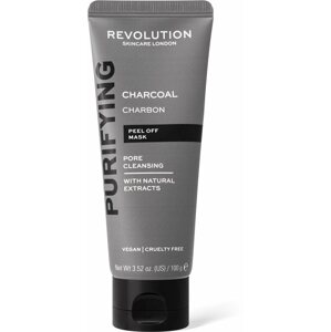 Arcpakolás REVOLUTION SKINCARE Pore Cleansing Charcoal Peel Off 100 g