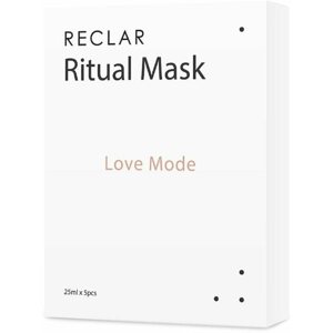 Arcpakolás RECLAR Ritual Mask Love Mode, 5 darab