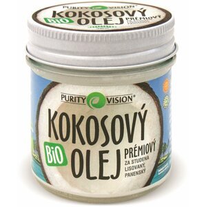 Masszázsolaj PURITY VISION Fair Trade Szűz kókuszolaj BIO 120 ml