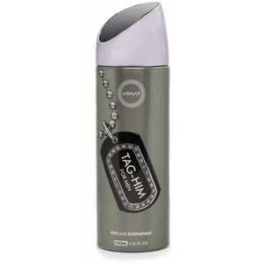 Testpermet ARMAF Body Spray Tag Him 200 ml