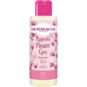 Masszázsolaj DERMACOL Flower care testápoló olaj Magnólia 100 ml