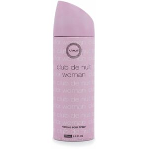 Testpermet ARMAF Club De Nuit Body Spray for Woman 200 ml