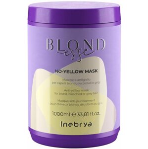 Hajpakolás INEBRYA BLONDesse No-Yellow Kit Mask 1000 ml