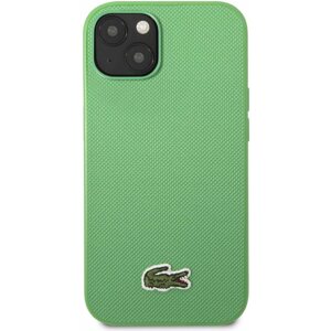 Telefon tok Lacoste Iconic Petit Pique Logo iPhone 14 zöld hátlap tok